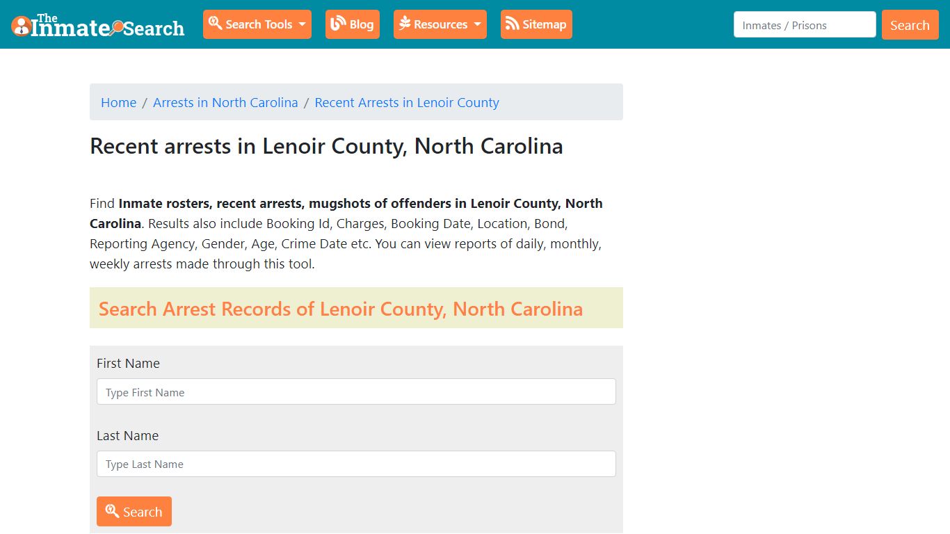 Recent arrests in Lenoir County, North Carolina | Mugshots ...